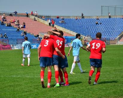FC Bihor întâlneşte vineri, pe teren propriu, FCM Tg. Mureş